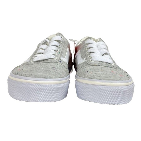 Vans Ward Speckle Gray Skate Shoes Girls Size 11 Lace up Brand New in Box - Picture 4 of 13